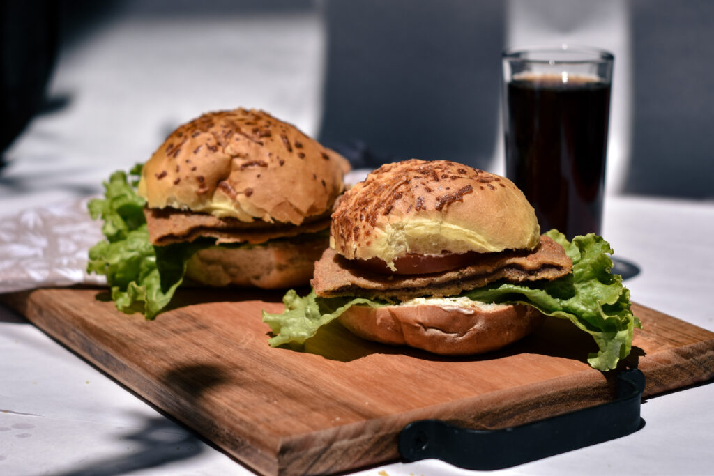 Milanesa al pan