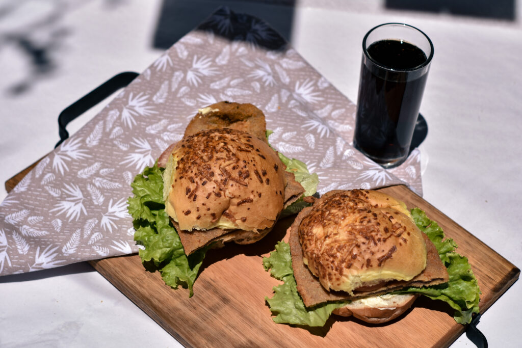 Milanesa al pan