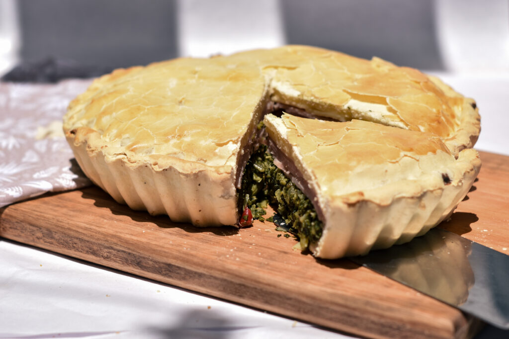 Tarta de verduras